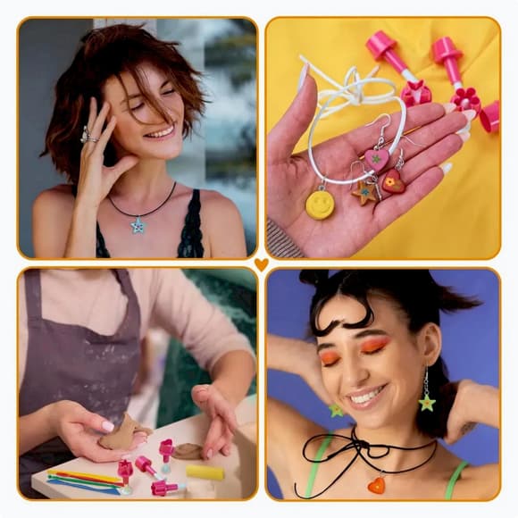 Набір для ліплення прикрас із пластичної глини GL-007 Базовий