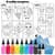 Дитячий набір для творчості Картина з піску Sand Art 12 в 1 КР-008 пісок у пляшках