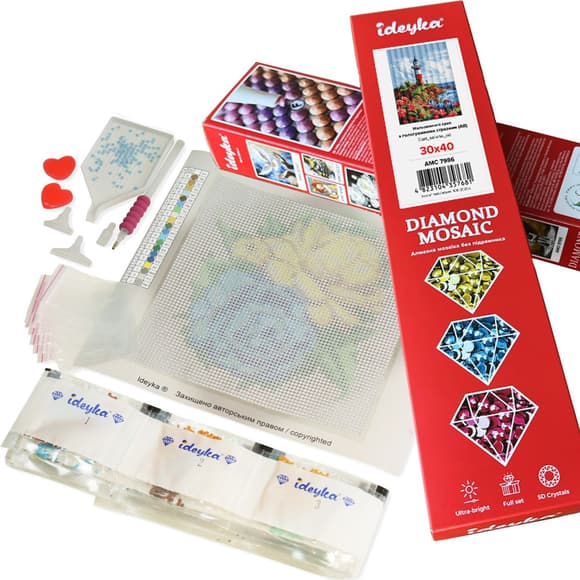 Алмазная мозаика без подрамника "Магический полет" AMC20143, 40х50 см