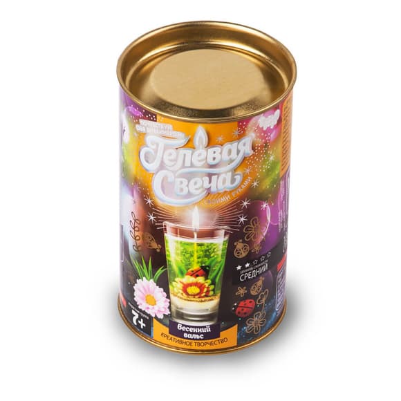 Гелева свічка своїми руками GS-01 в тубусі 