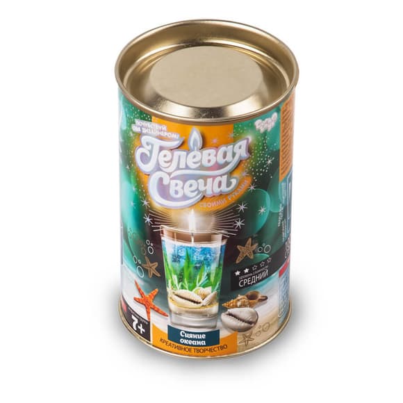 Гелева свічка своїми руками GS-01 в тубусі 