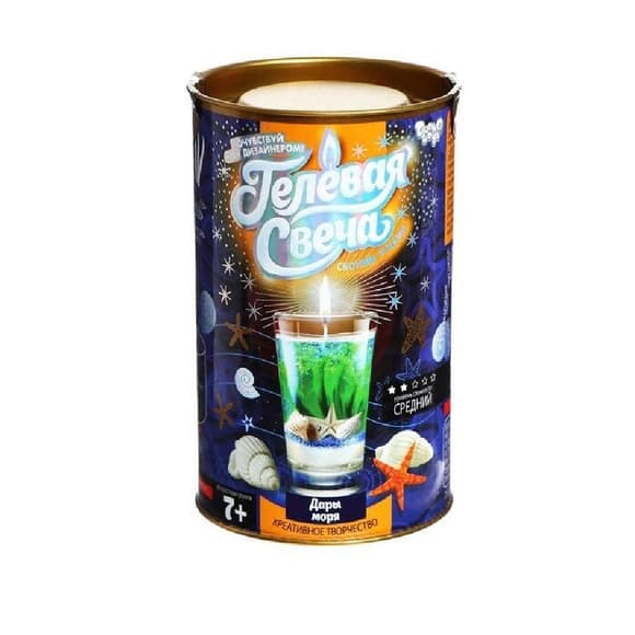 Гелева свічка своїми руками GS-01 в тубусі 