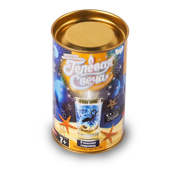 Гелевая свеча своими руками GS-01 в тубусе