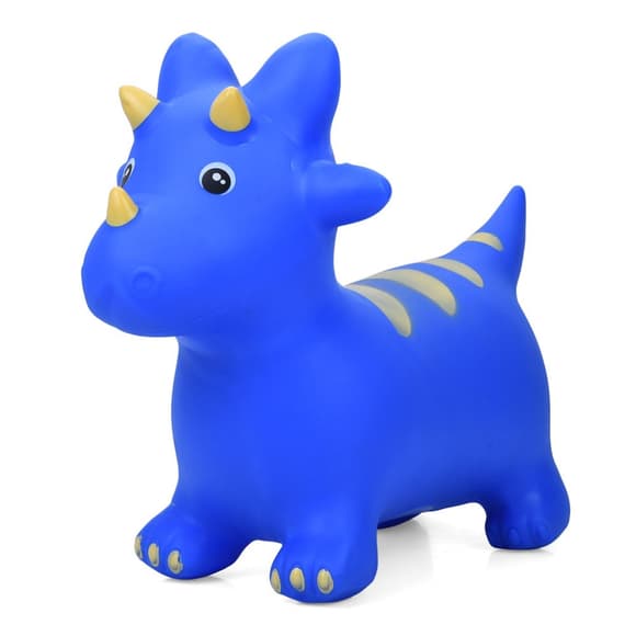 Дитяча  іграшка-стрибун "Динозавр" MS 4846(Blue) гума, до 20 кг