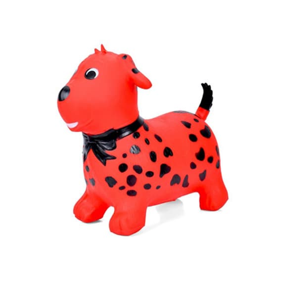 Дет ская игрушка-прыгун "Щеночек" MS 4160(Red) резина, до 20 кг