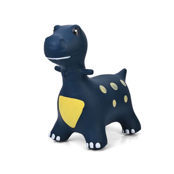 Дитяча іграшка-стрибун "Динозавр" MS 4152-1(Black) гума, до 20 кг