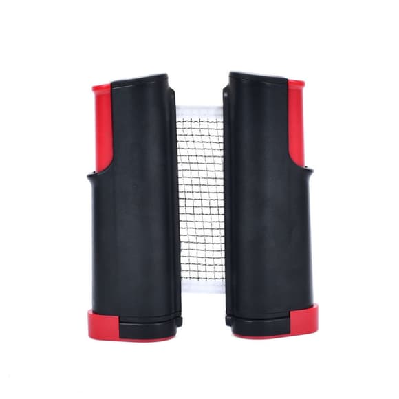 Сітка для настільного тенісу з фіксаторами для столу MS 4176(Black-Red) довжина 165 см