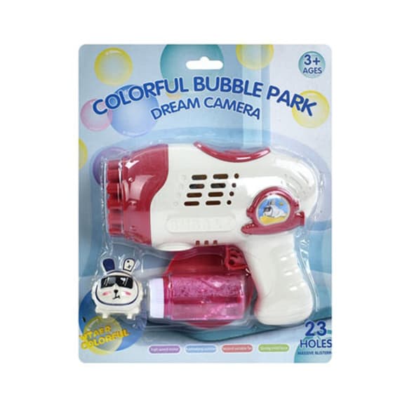 Мильні бульки Бластер 10163M(Red) 17 см, запаска 7,5 см