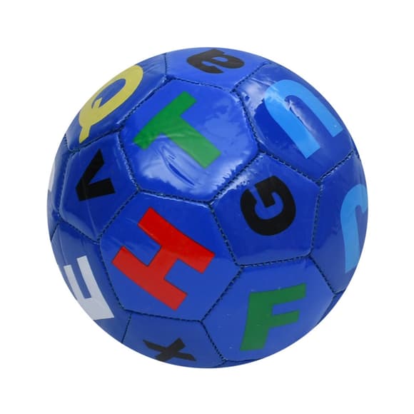 Мяч футбольный Alphabet MS 4833(Blue) размер №2, 90 г, в пакете