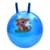 Дитячий м'яч для фітнесу Тваринка MS 4284(Blue) з ріжками, 45 см, 320 г