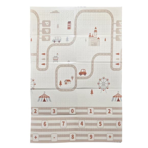 Детский Термоковрик двусторонний складной MR 1570-1-1 XPE, 120-180 см, толщина 8 мм