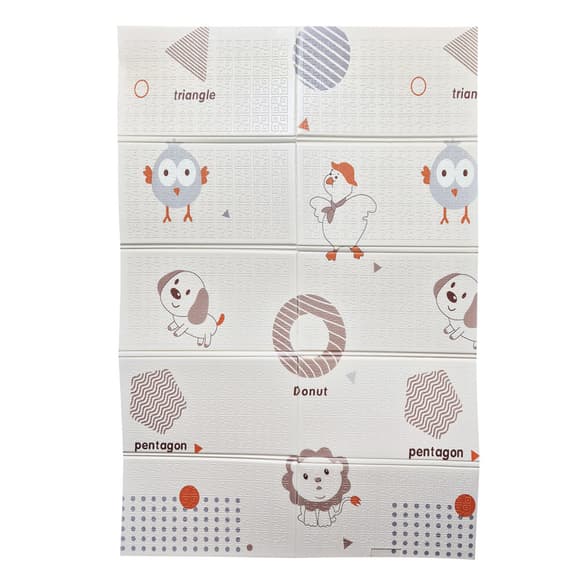 Детский Термоковрик двусторонний складной MR 1570-1-1 XPE, 120-180 см, толщина 8 мм