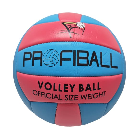 М'яч волейбольний EV-3159(Blue-Red), діаметр 20,7 см, 18 панелей, 260-280 г