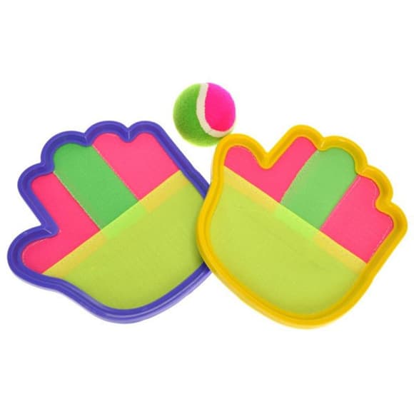 Дитяча розважальна гра "Catch ball" 965, 2 рукавички для лову, м'яч