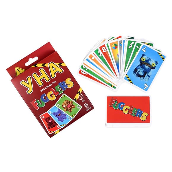 Карткова гра Уна Fugglers 30935, 108 карток, інструкція