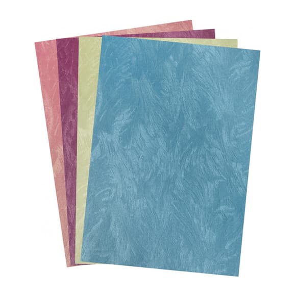 Кольоровий папір для дизайну Венеція 61626, 10 аркушів А4, 5 аркушів А5, односторонній