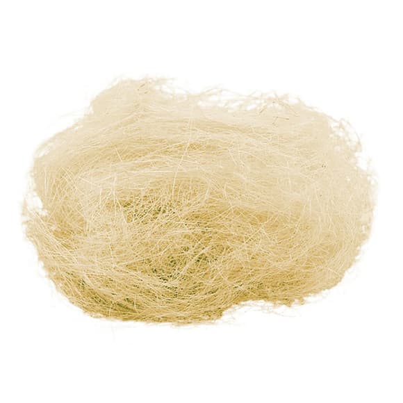 Декоративный наполнитель Сизаль Santi 742783, 30 грамм, белый