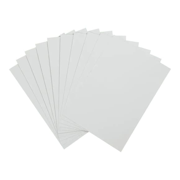 Набор белого картона KIDS Line ZB.1990 А4, 10 листов, 235 г/м2