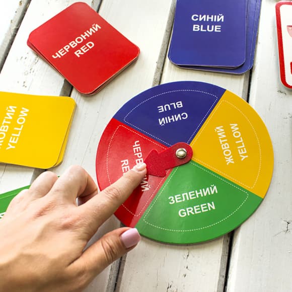 Настольная игра "Умное лото. Еда" 831003, 4 больших игровых поля, 20 маленьких карточек