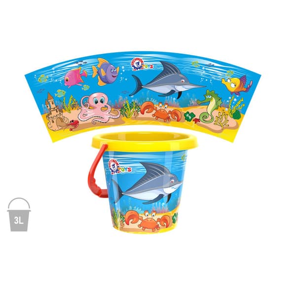 Дитячий ігровий "Набір пісочний Л" 1455TXK(Blue) лійка та пасочки