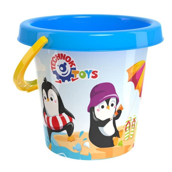 Дитяче відерце для піску та води №3 3145TXK(Blue) об'єм відерця 1,2 л