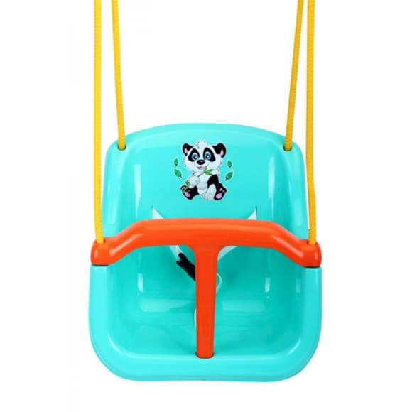 Дитяча гойдалка 8102TXK(Turquoise) пластик, до 20 кг, мотузка 2,5 м