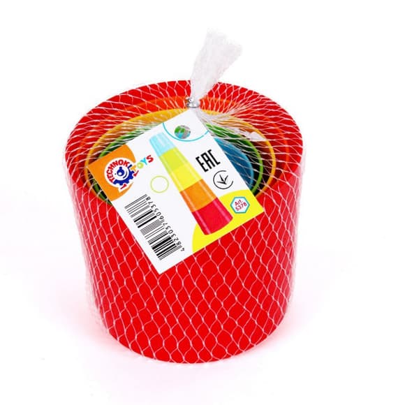 Дитяча іграшка "Пірамідка" 5378TXK із п'яти елементів