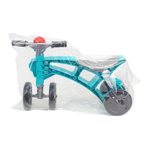 Детская каталка-ролоцикл 1669TXK пластик, бирюзовый