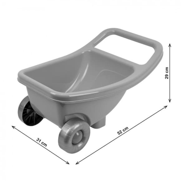 Детская игрушка "Тачка двухколесная" 4258TXK(Orange) пластик, оранжевый