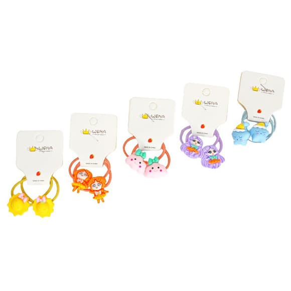 Детские резинки для волос Ассорти 0108-327, 10 пар