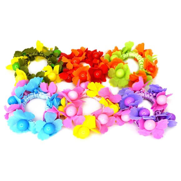 Набор детских резинок для волос "Весна" 0300-742, 12 шт