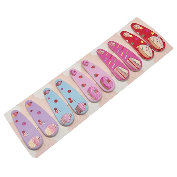 Детские зажимы для волос "Наслаждение" 0109-083, 10 шт