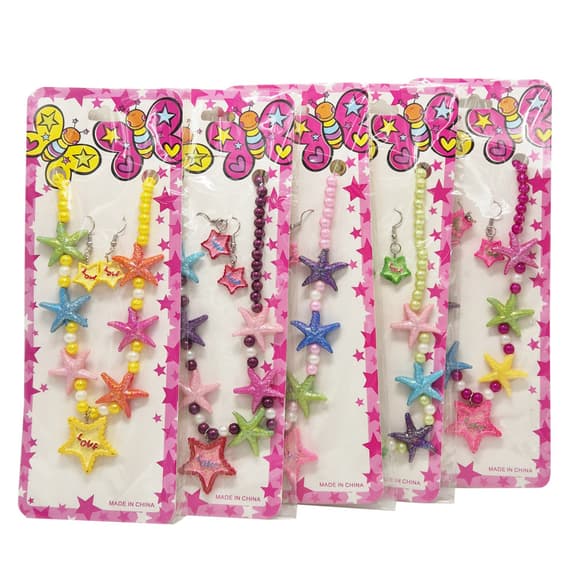 Детский набор аксессуаров "Морская звезда" 0105-029-1 упаковка 12 шт