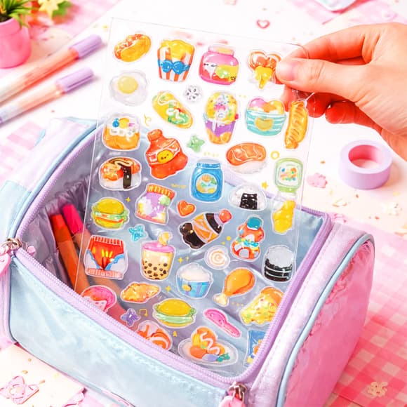 Набір 3D-наліпок "Тікі смаколики" Tiki Wiki 51368 серії Crystal