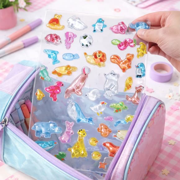 Набір 3D-наліпок "Тікі море" Tiki Wiki 51428 серії Crystal