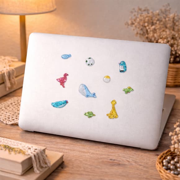 Набір 3D-наліпок "Тікі море" Tiki Wiki 51428 серії Crystal