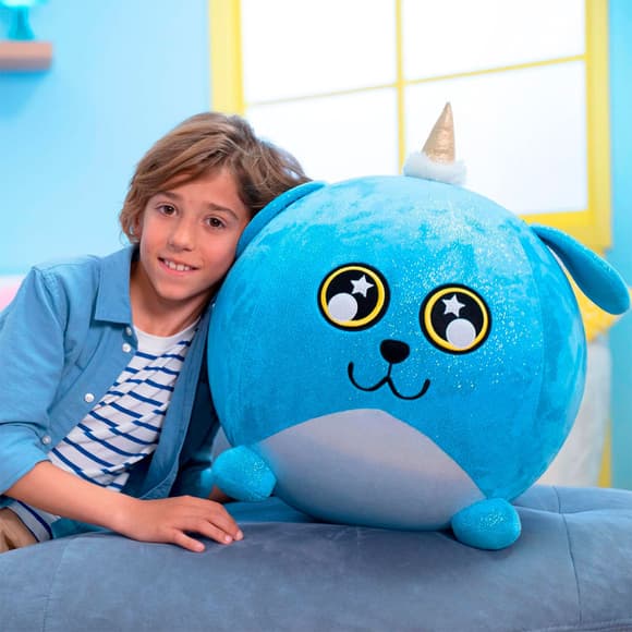 Ігровий набір Синій Пісик Biggies BIG001-UD надувна іграшка, насос 45 см