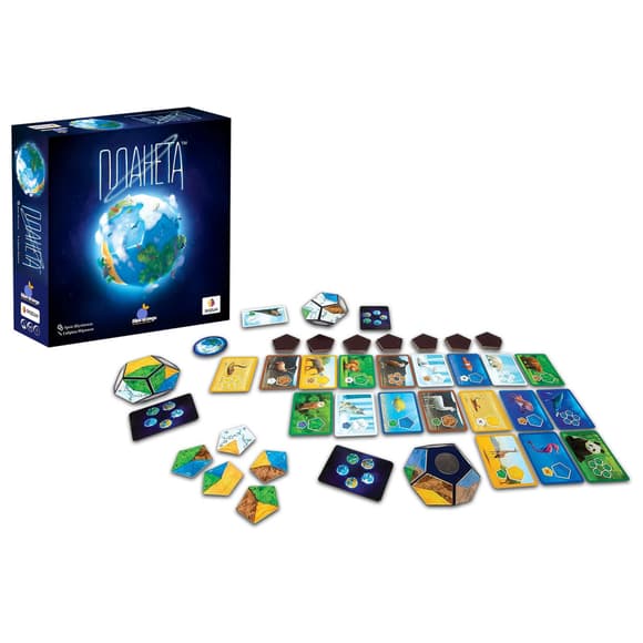 Настольная стратегическая игра Планета R017UA 4 основы планет