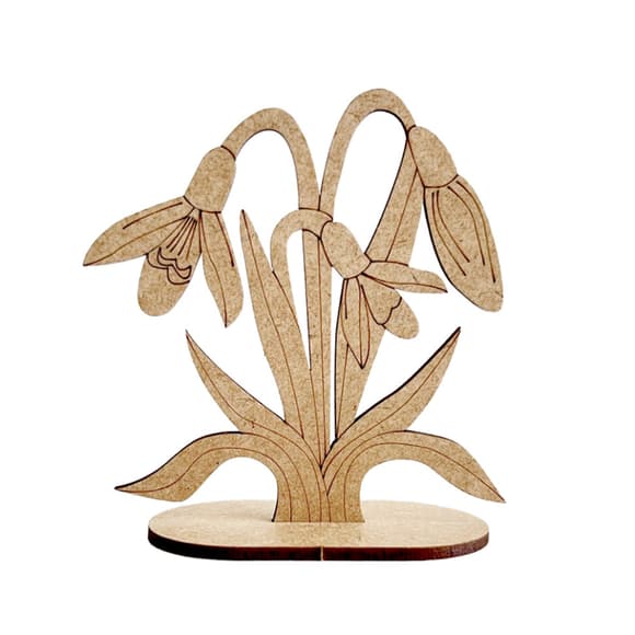 Фігурка для розфарбовування та декорування "Проліски" FDZ-531