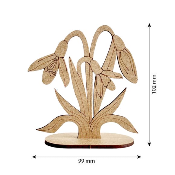 Фігурка для розфарбовування та декорування "Проліски" FDZ-531