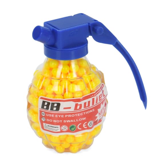 Кульки (пульки) для дитячої зброї "Граната" BB-5(Yellow) 500 шт