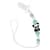 Цепочка для пустышки "Панда" MGZ-0509(Turquoise) силиконовая