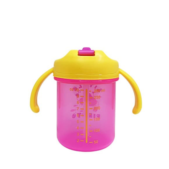 Дитячий поїльник з трубочкою "Little pirate" MGZ-0335(Yellow) 280 мл