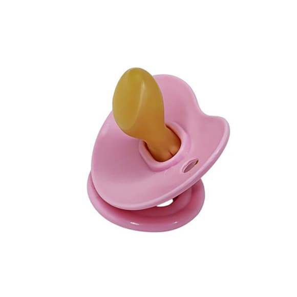 Дитяча пустушка латексна MGZ-0550(Pink) від 6 місяців