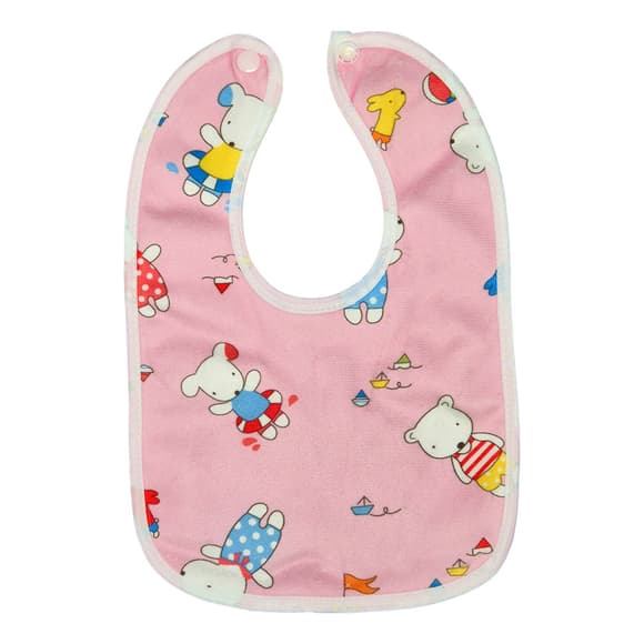 Дитячий слинявчик тканинний MGZ-0600-24 на кнопці