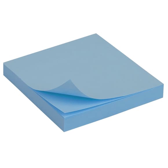 Папір для нотаток самоклеючий DSCN0620(Blue) 100 шт, 76х76 мм
