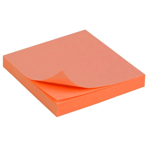 Папір для нотаток самоклеючий DSCN0620(Orange) 100 шт, 76х76 мм