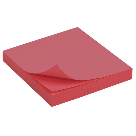 Папір для нотаток самоклеючий DSCN0620(Red) 100 шт, 76х76 мм