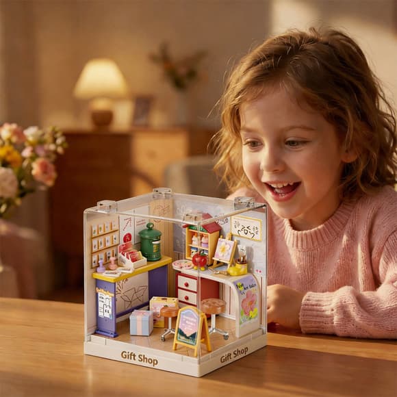 Конструктор-румбокс Крамниця подарунків Mini House 8037-MH серії "Інтер'єр Міні"