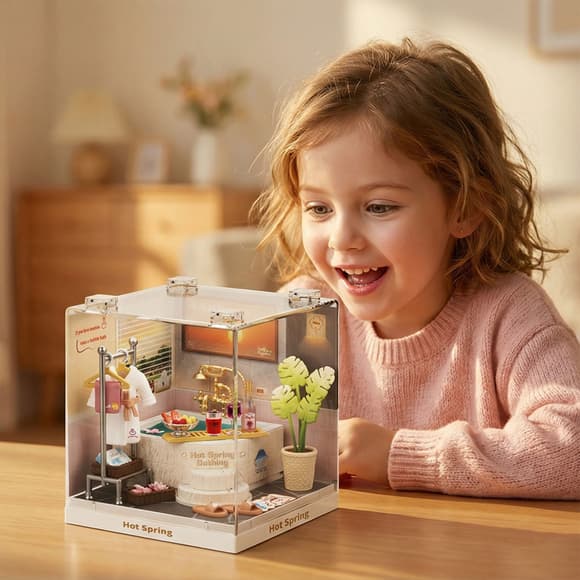 Конструктор-румбокс Термальна купальня Mini House 8041-MH серії "Інтер'єр Міні"